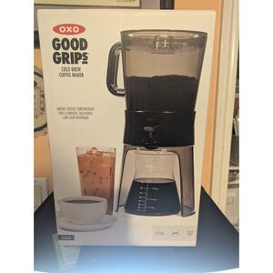 OXO GOOD GRIPS Cold Brew Coffee Maker Glass Carafe Low Acid Brewer Used